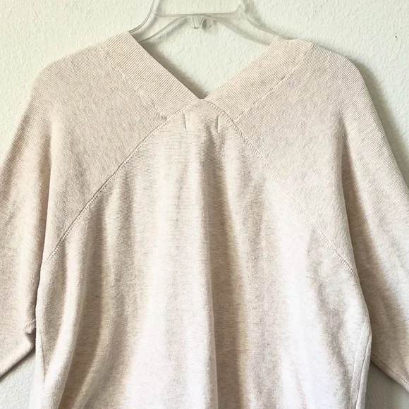Lou & Gray Double V Cotton Sweater - Picture 7 of 10